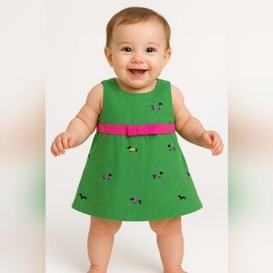 Hartstrings‎ Baby Girl Sarafan Cotton Dress 12m
